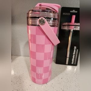 Brumate Pink Checker